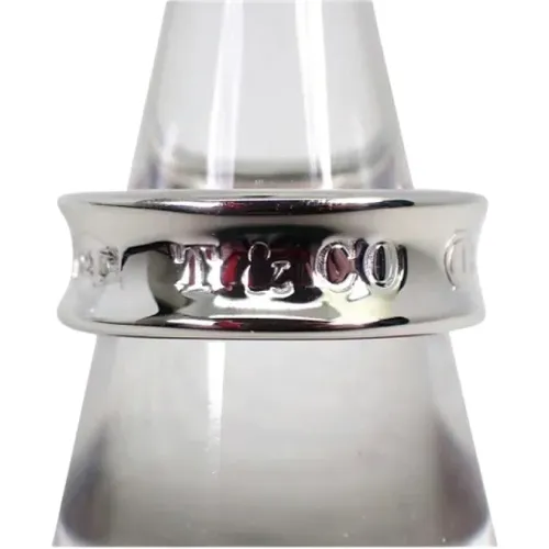 Pre-owned Silver rings , female, Sizes: ONE SIZE - Tiffany & Co. Pre-owned - Modalova