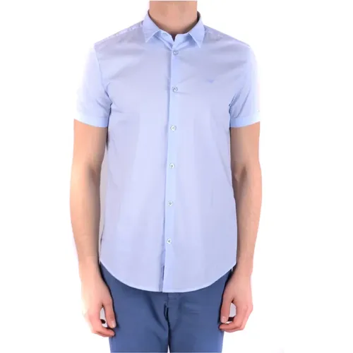 Stilvolles Kurzarmhemd für Männer - Armani - Modalova