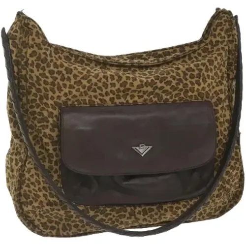 Pre-owned Nylon shoulder-bags , female, Sizes: ONE SIZE - Bottega Veneta Vintage - Modalova
