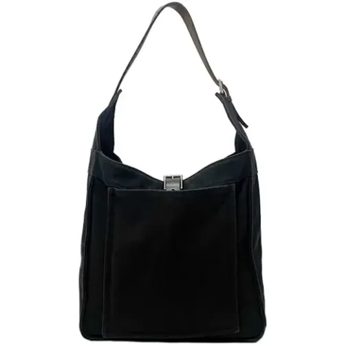 Pre-owned Canvas Hermès Shoulder Bag , female, Sizes: ONE SIZE - Hermès Vintage - Modalova