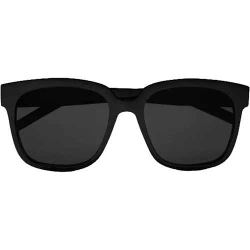 Erhöhe deinen Stil mit 1002 YSL Mono Sonnenbrillen , Damen, Größe: ONE Size - Saint Laurent - Modalova