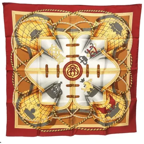 Pre-owned Silk scarves , female, Sizes: ONE SIZE - Hermès Vintage - Modalova