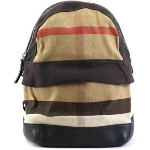 Pre-owned Leather backpacks , female, Sizes: ONE SIZE - Burberry Vintage - Modalova