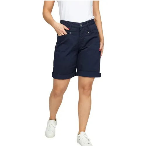 Marineblau Shorts Knickers Tessa.Hs24 , Damen, Größe: M - 2-Biz - Modalova