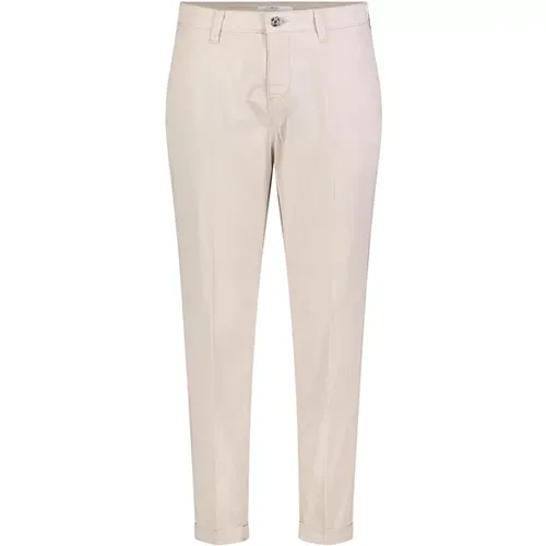 Stylish Stretch Gabardine Chinos for Women , female, Sizes: XS - MAC - Modalova