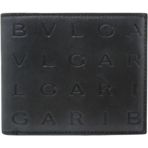 Pre-owned Leder portemonnaies - Bvlgari Vintage - Modalova