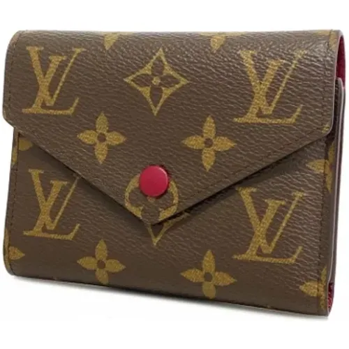 Pre-owned Canvas wallets , female, Sizes: ONE SIZE - Louis Vuitton Vintage - Modalova