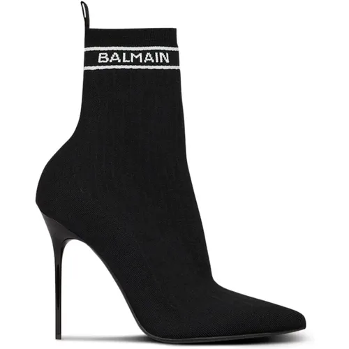 Skye Ankle Boots , female, Sizes: 4 UK, 5 UK, 3 1/2 UK, 3 UK, 4 1/2 UK, 6 UK - Balmain - Modalova