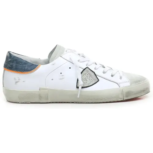 Vintage Street Style Sneakers , Herren, Größe: 42 EU - Philippe Model - Modalova