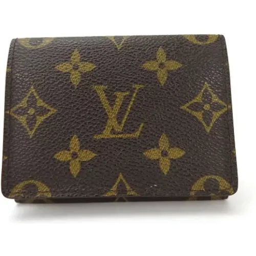 Pre-owned Canvas wallets , female, Sizes: ONE SIZE - Louis Vuitton Vintage - Modalova