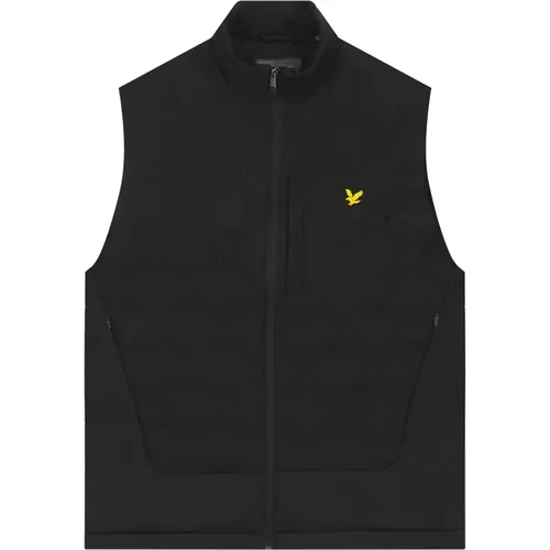 Karierte Fleece-Weste , Herren, Größe: 2XL - Lyle & Scott - Modalova