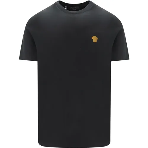 T-Shirts , Herren, Größe: L - Versace - Modalova