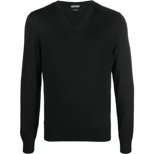 Sweaters , male, Sizes: L, 2XL - Tom Ford - Modalova