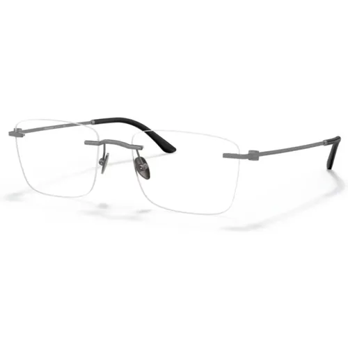 Vista Eyeglasses , unisex, Sizes: 53 MM - Armani - Modalova