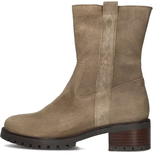 Taupe Suede Chelsea Boots Romee , Damen, Größe: 42 EU - Tango - Modalova