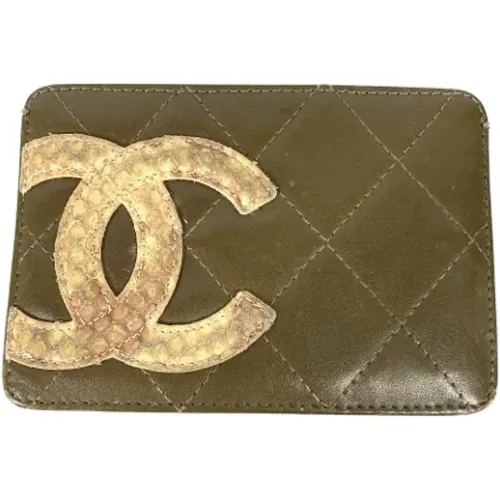 Pre-owned Leather wallets , female, Sizes: ONE SIZE - Chanel Vintage - Modalova