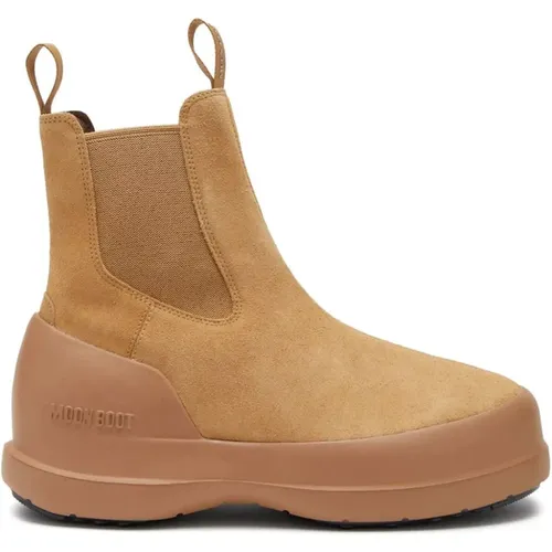 Suede Chelsea Boots , female, Sizes: 5 UK, 8 UK, 4 UK, 6 UK, 7 UK - moon boot - Modalova