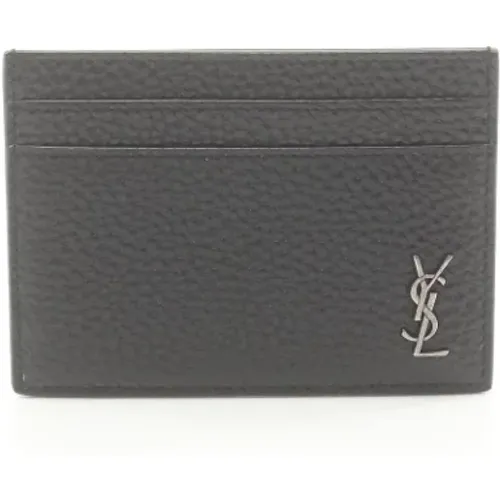 Pre-owned Leather wallets , male, Sizes: ONE SIZE - Yves Saint Laurent Vintage - Modalova