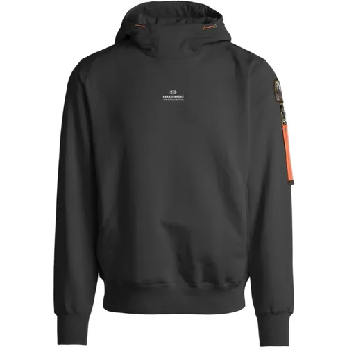 Schwarzer Electra Mann Sweatshirt , Herren, Größe: L - Parajumpers - Modalova