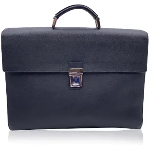 Pre-owned Leather briefcases , female, Sizes: ONE SIZE - Prada Vintage - Modalova