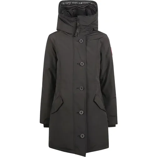 Padded Hooded Parka , female, Sizes: XS - Canada Goose - Modalova