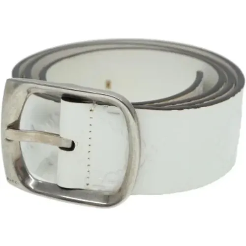 Pre-owned Leather belts , female, Sizes: ONE SIZE - Gucci Vintage - Modalova