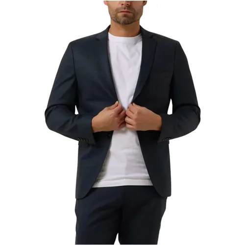 Slim-fit Flex Blazer in Dunkelblau , Herren, Größe: L - Selected Homme - Modalova