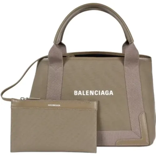 Pre-owned Canvas handbags , female, Sizes: ONE SIZE - Balenciaga Vintage - Modalova