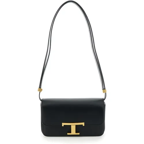 Schwarze Crossbody-Tasche Tod's - TOD'S - Modalova