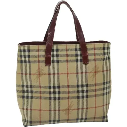 Pre-owned Fabric totes , female, Sizes: ONE SIZE - Burberry Vintage - Modalova