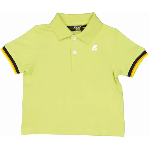 Grünes Sellerie Polo Shirt K-Way - K-way - Modalova