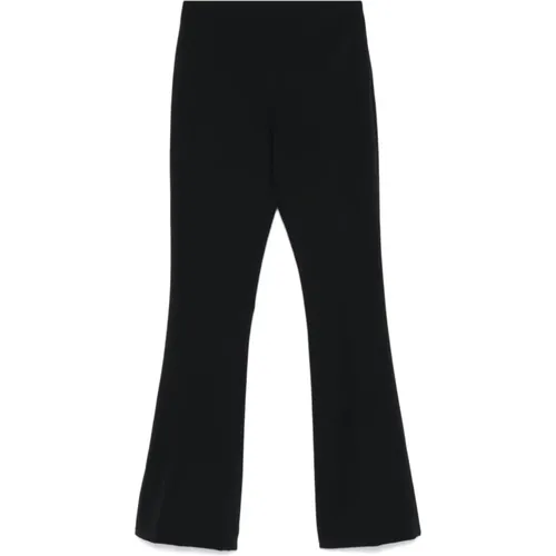 Bootcut Trousers Cady Texture , female, Sizes: S, XS, M, 2XS - Twinset - Modalova