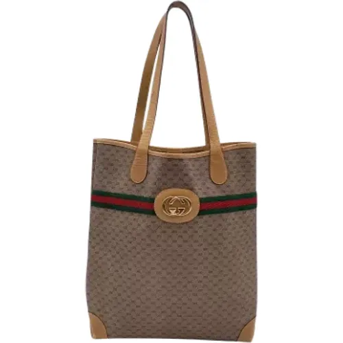 Pre-owned Leather gucci-bags , female, Sizes: ONE SIZE - Gucci Vintage - Modalova