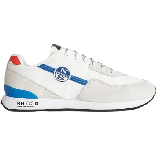 Low-Top Sneakers , male, Sizes: 9 UK - North Sails - Modalova