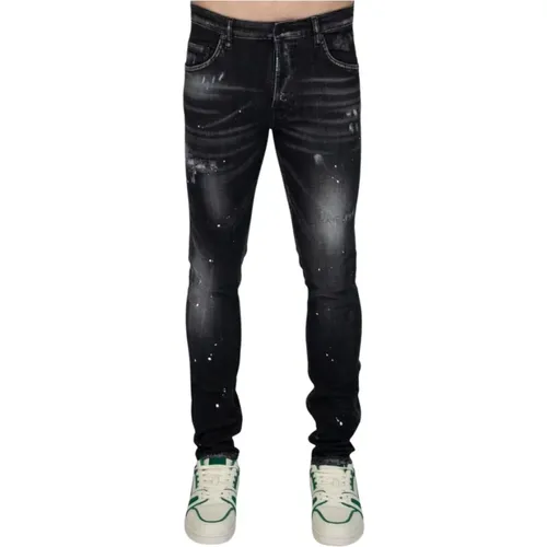 Midnight Ripped Schwarze Jeans , Herren, Größe: W36 - My Brand - Modalova