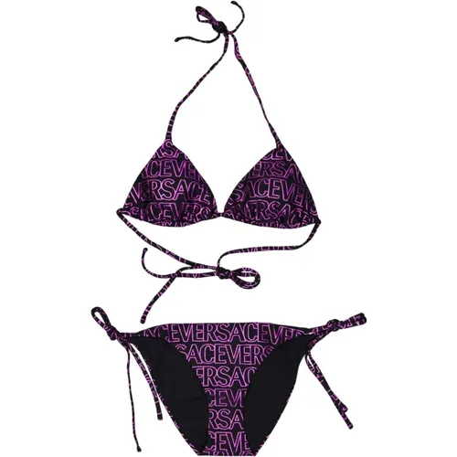 Verstellbarer Bikini-Oberteil - Versace - Modalova