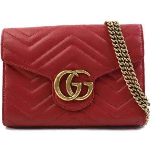 Pre-owned Leather gucci-bags , female, Sizes: ONE SIZE - Gucci Vintage - Modalova