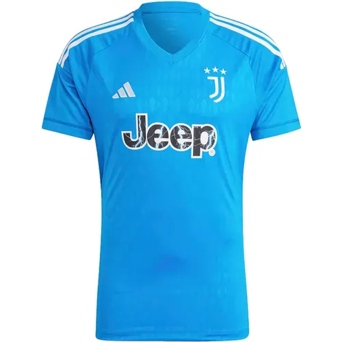 T-Shirt Juve Gk Jsy , Herren, Größe: M - Adidas - Modalova