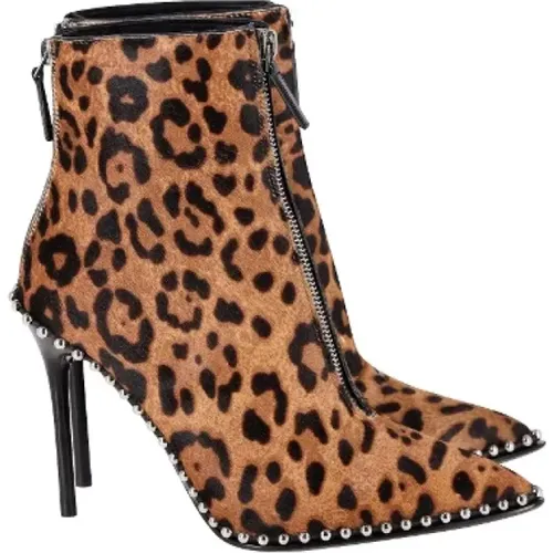 Pre-owned Leather heels , female, Sizes: 4 UK - Alexander Wang Pre-owned - Modalova