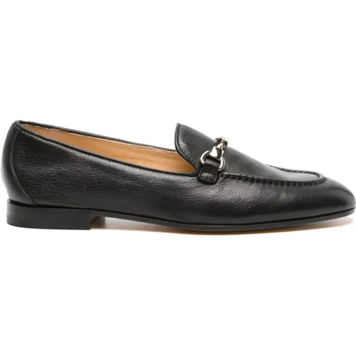 Horsebit-detail leather loafers , female, Sizes: 7 UK, 4 1/2 UK, 3 UK, 4 UK, 5 UK - Doucal's - Modalova