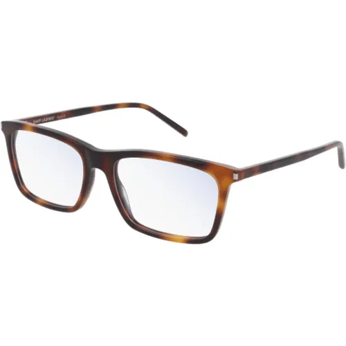 SL 296 Havana Transpa Sunglasses , unisex, Sizes: 55 MM - Saint Laurent - Modalova