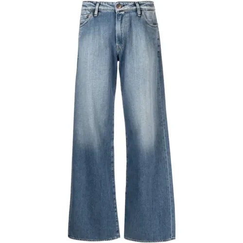 Steel Wide Leg Denim Jeans , female, Sizes: W30, W29, W28, W27 - 3X1 - Modalova