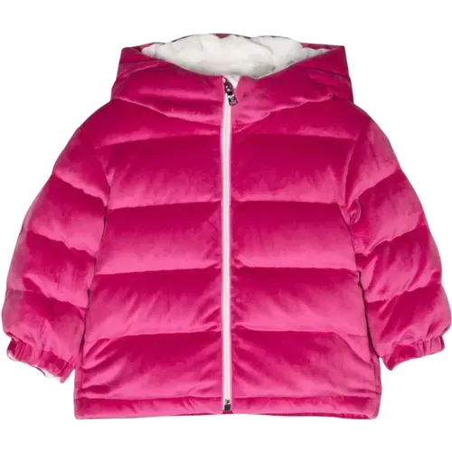 Rosa Daos Jacke mit Logo Moncler - Moncler - Modalova