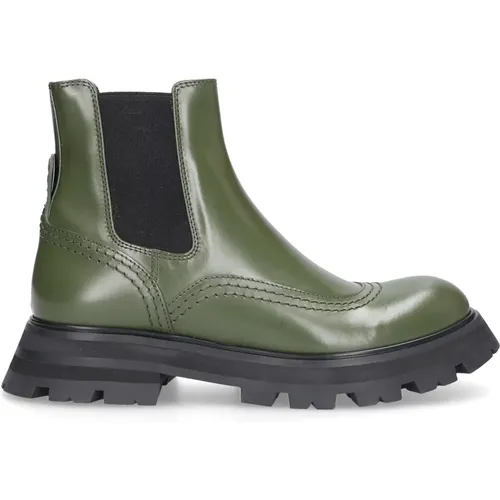 Stylish Chelsea Boots , female, Sizes: 7 UK, 4 1/2 UK, 4 UK - alexander mcqueen - Modalova