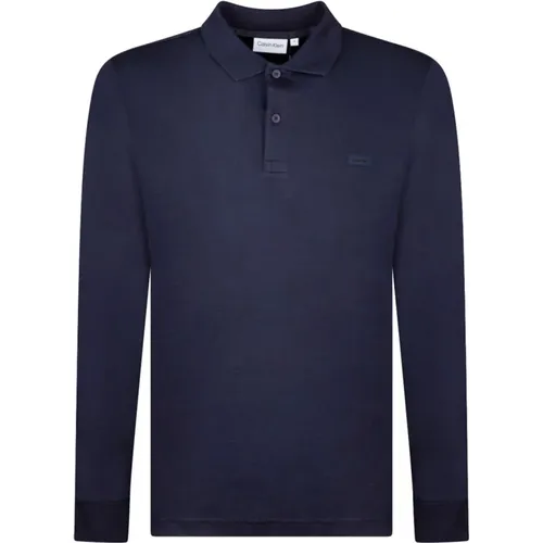 Nachthimmel Polo Shirt Blau - Calvin Klein - Modalova