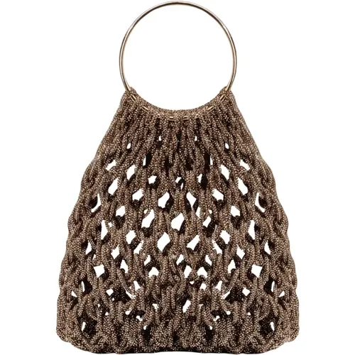 Ambra Handbag - Elastic and Spacious Design , female, Sizes: ONE SIZE - Hibourama - Modalova