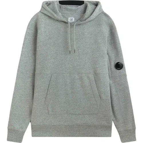 Hoodie mit Linsenlogo-Detail , Herren, Größe: 2XL - C.P. Company - Modalova