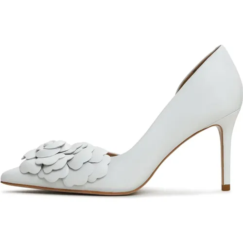 Weiße Stiletto High Heeled Sandalen , Damen, Größe: 37 EU - Cesare Gaspari - Modalova