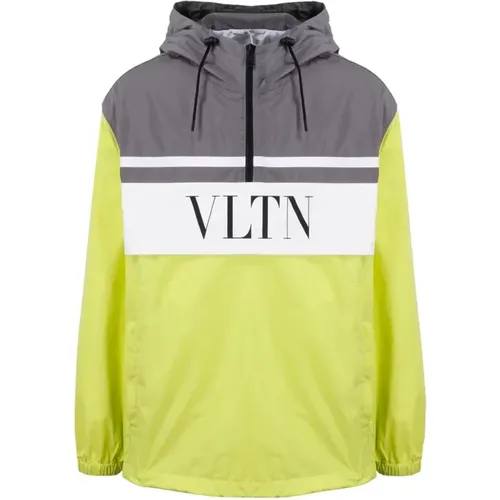 Logo Windbreaker Jacket , male, Sizes: M - RED Valentino - Modalova