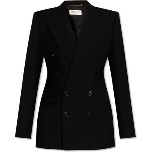 Doppelreihiger Blazer Saint Laurent - Saint Laurent - Modalova